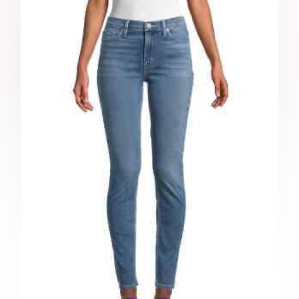 NWT HUDSON JEANS Natalie Mid Rise Skinny Ankle Jeans Size 27